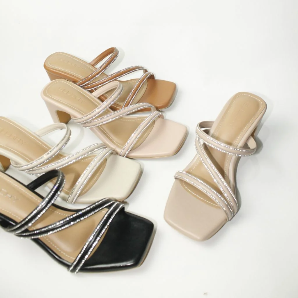 Heels Pesta 7cm Block Heel