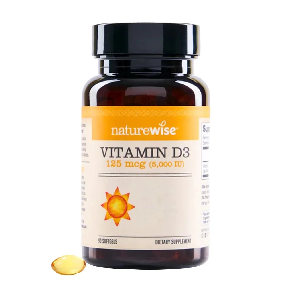 Vitamin D3 5000 IU 60 Kapsul